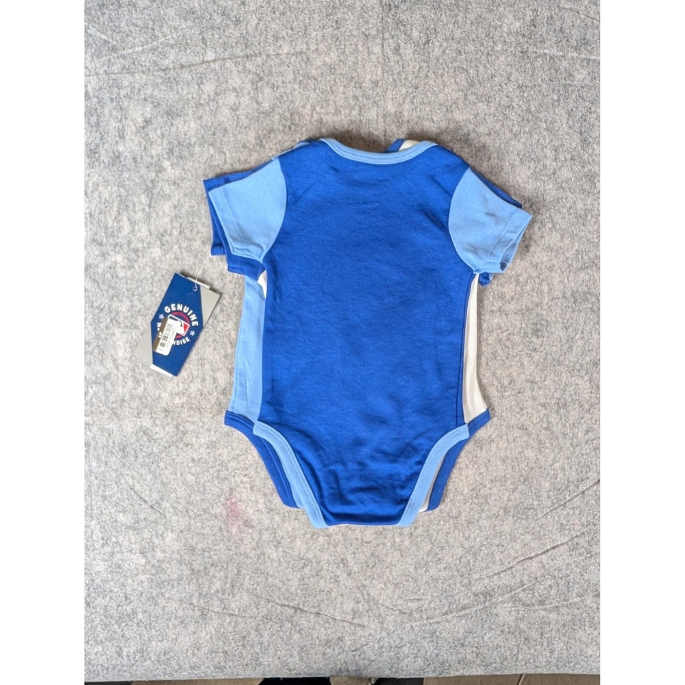 MLB Kansas City Royals Baby Bodysuits 3-Pack Blue White KC Baseball Outfit - Picture 7 of 8